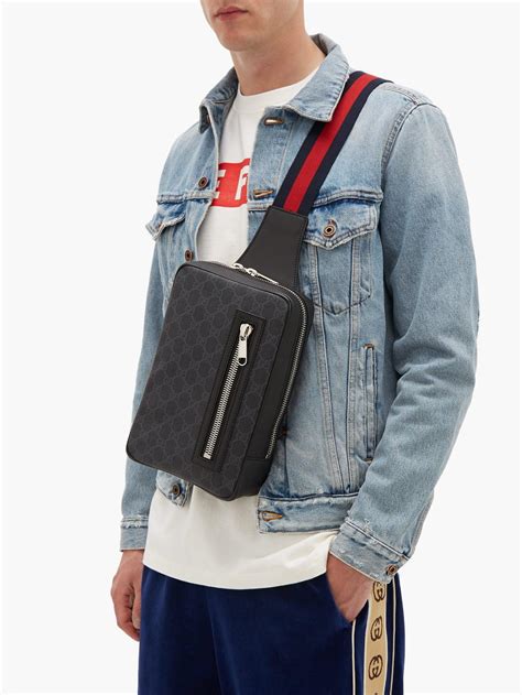 cross body bags men gucci|men's Gucci crossbody bag sale.